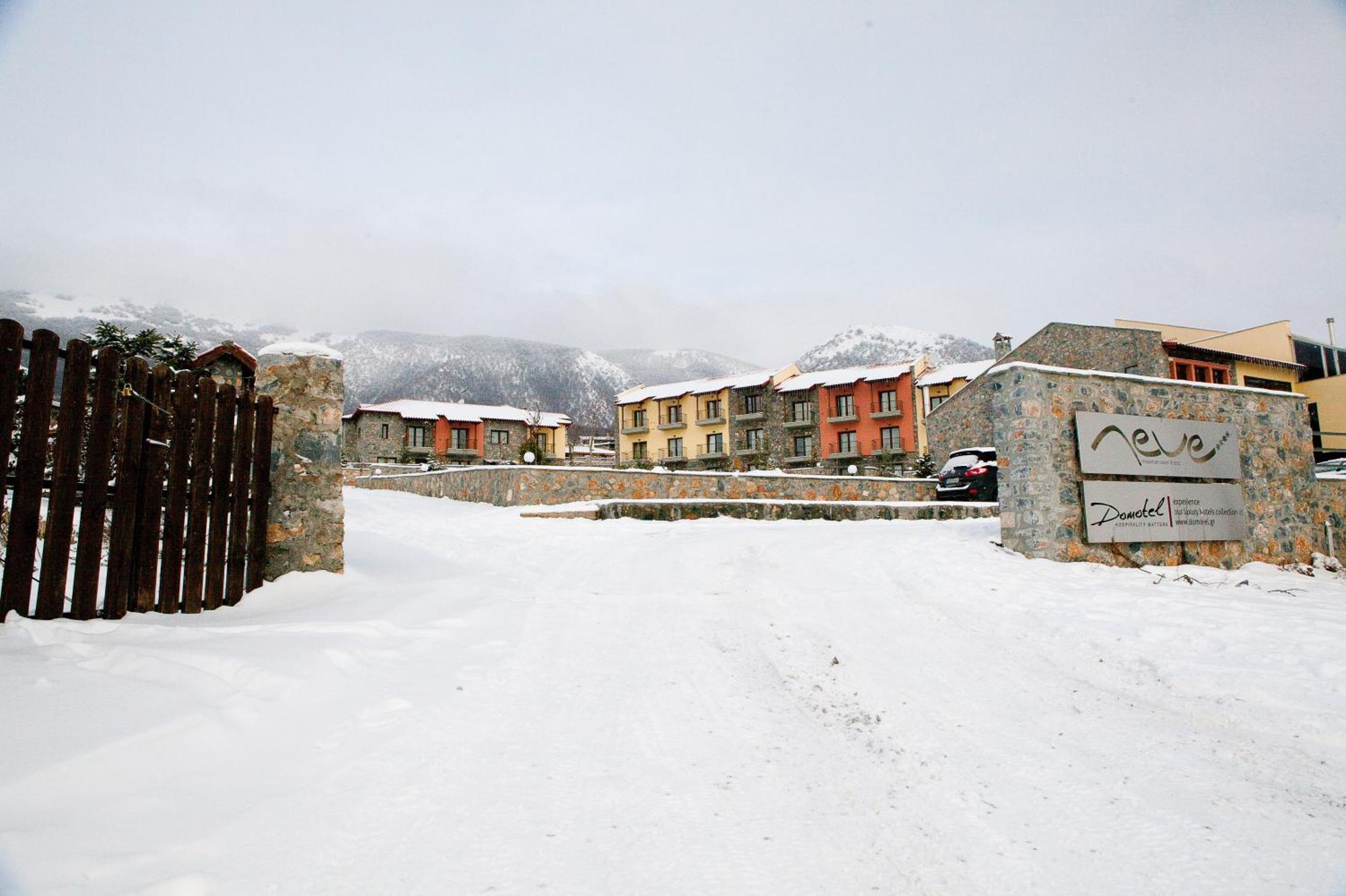 Domotel Neve Mountain Resort Agios Athanasios  Bagian luar foto
